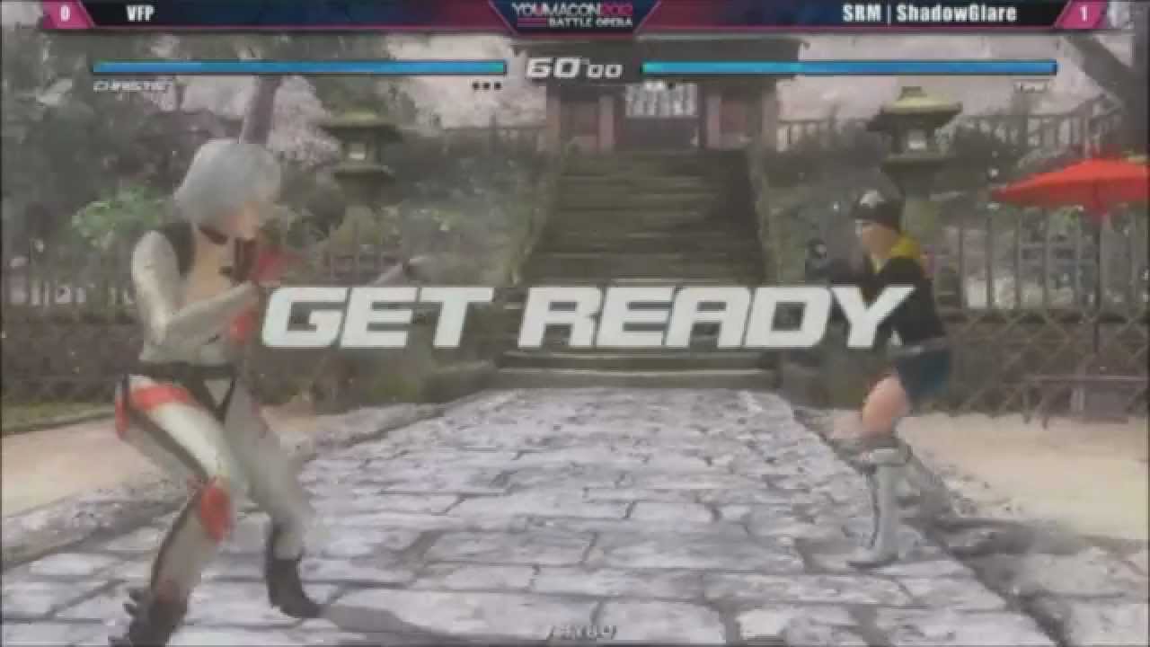 Youmacon DOA5 Losers Bracket - VFP (CHR) vs SRM ShadowGlare (TIN)