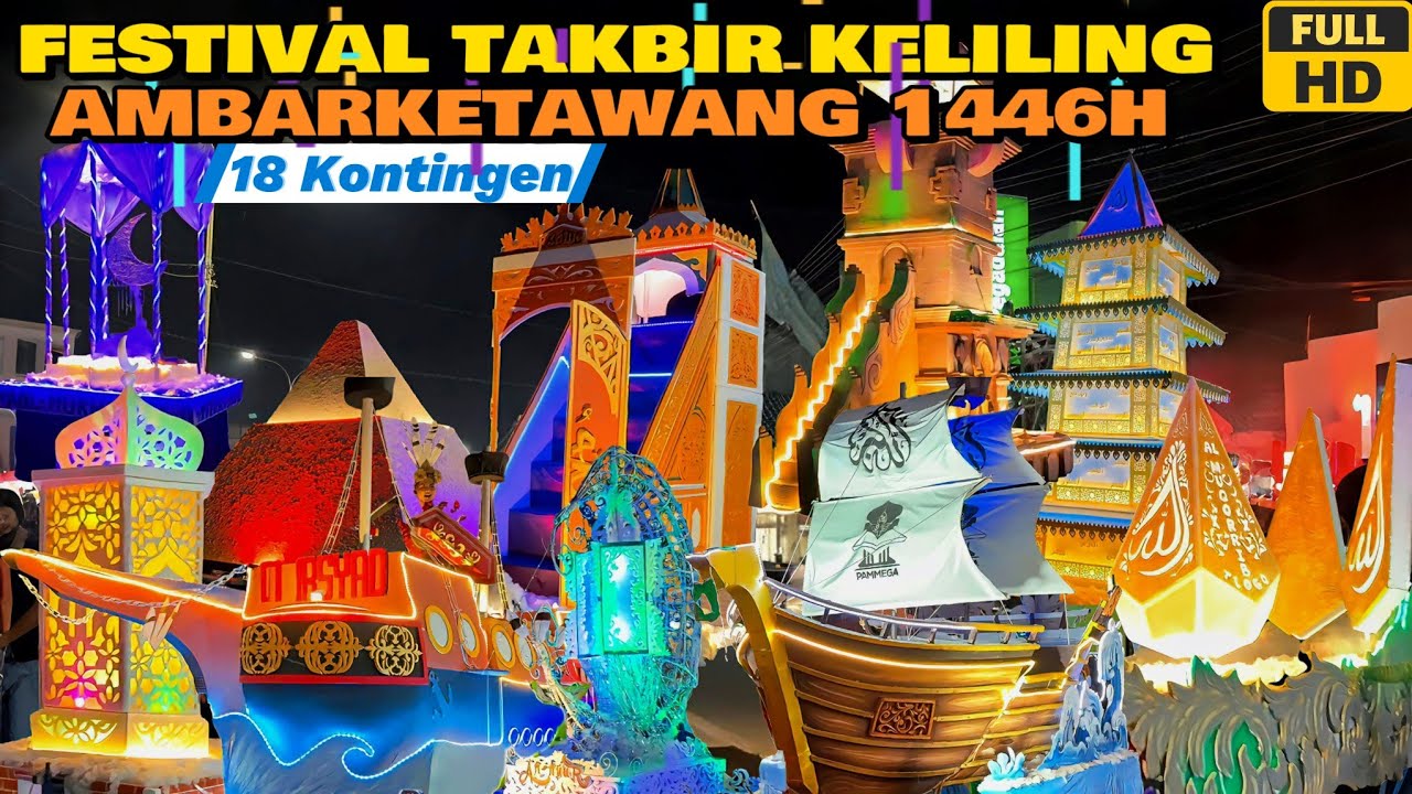 FULL Maskot Keren Festival Takbir Keliling Ambarketawang 1446H Gamping Sleman Yogyakarta 2025