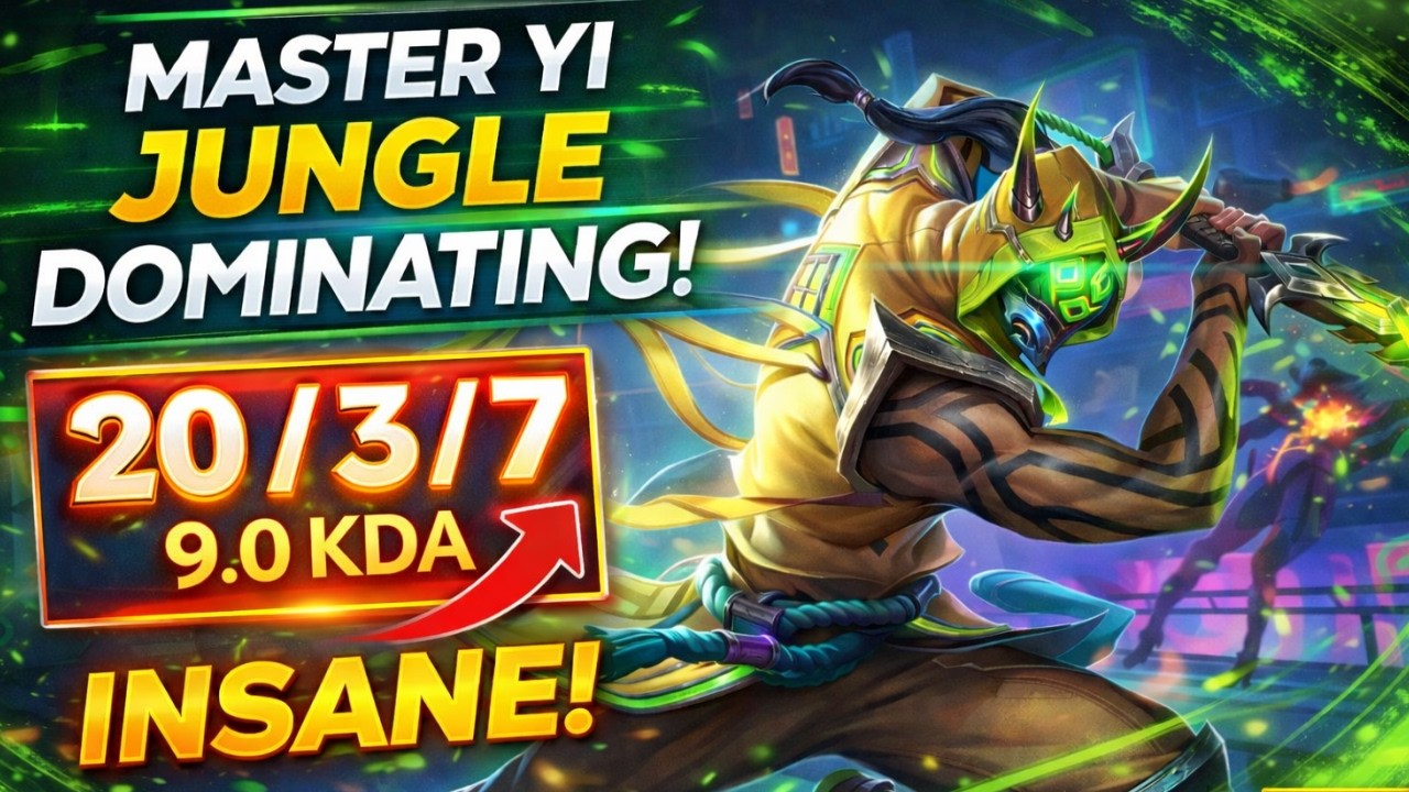 LEAGUE IS TOO EASY AS MASTER YI
