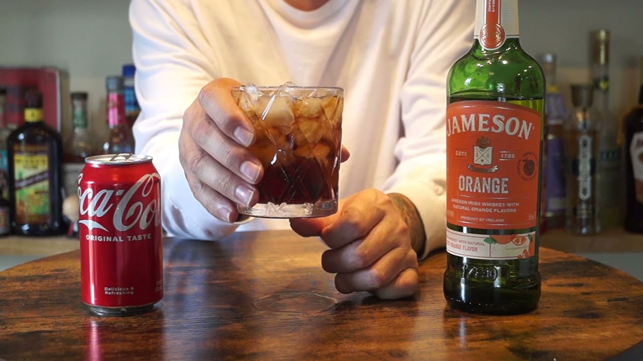 Jameson Orange Irish Whiskey & Coke