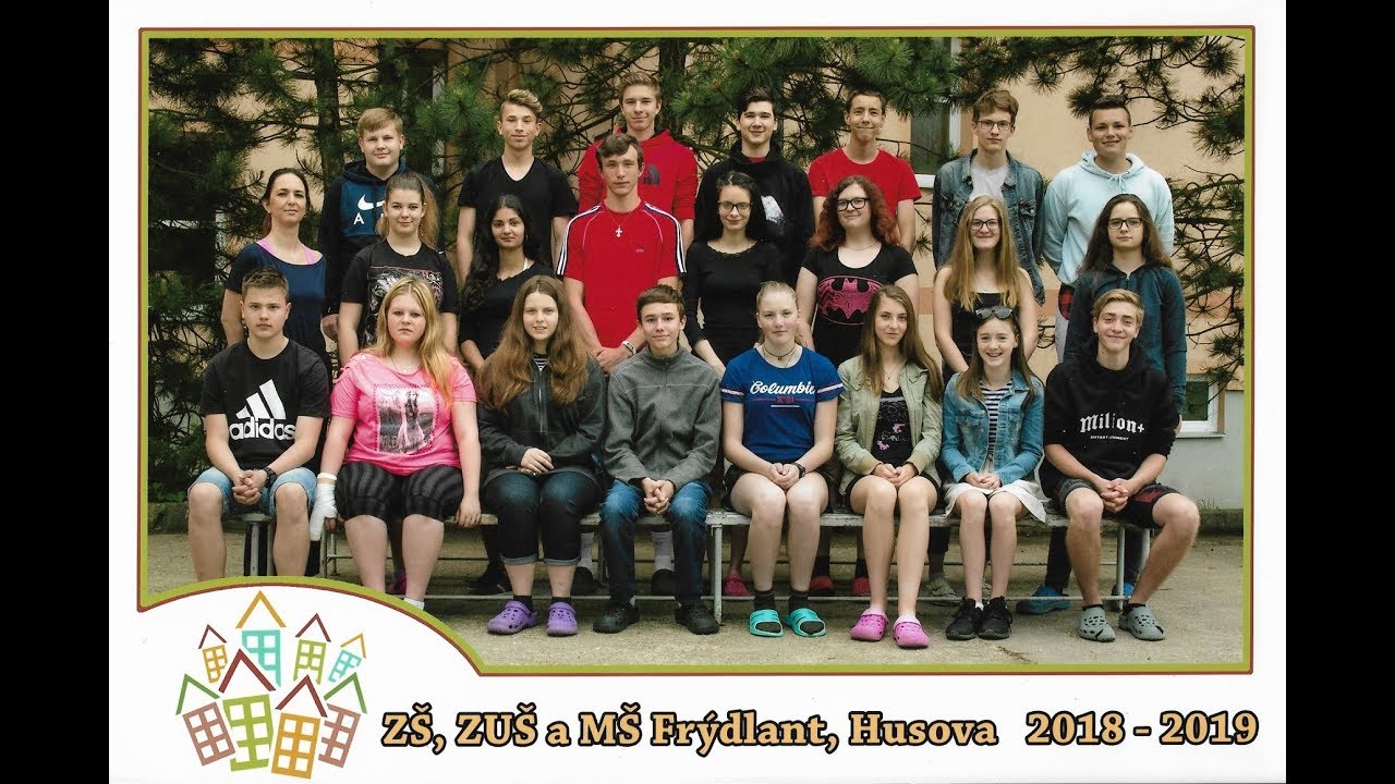 Rozlučkové video třídy ZŠ Husova Frýdlant 2019
