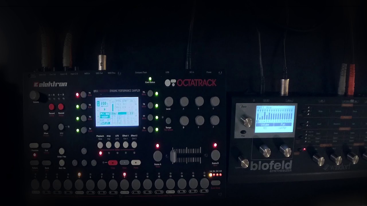 Résonance stochastique (Elektron Octatrack, Waldorf Blofled - IDM/Breakcore/Generative robot noise)