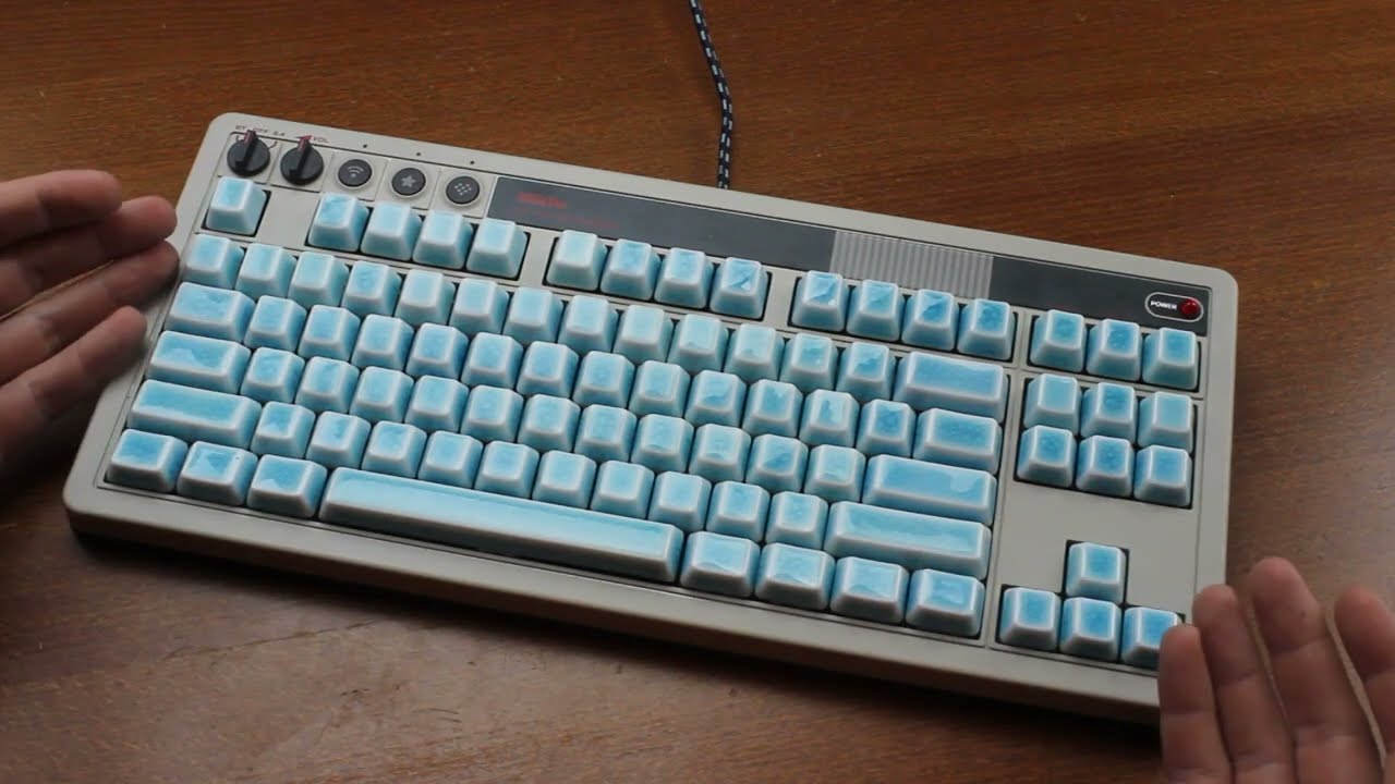 Cerakeys ceramic keycaps review & sound tests (8BitDo / ZealPC Clickiez)