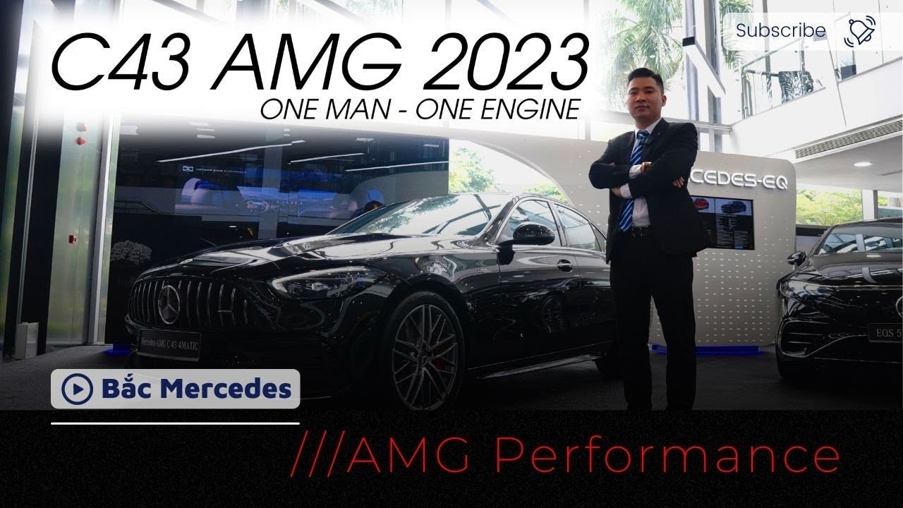 Xe Thể Thao Đường Phố Đầu Tiên Về Việt Nam |C43//AMG 4Matic |Bac Oto
