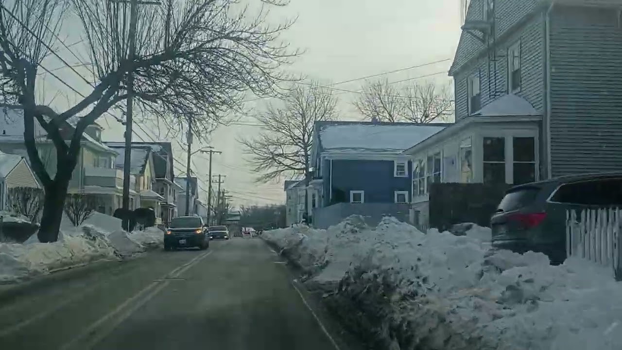 Mucha 🌨️ nieve aki en PROVIDENCE RI