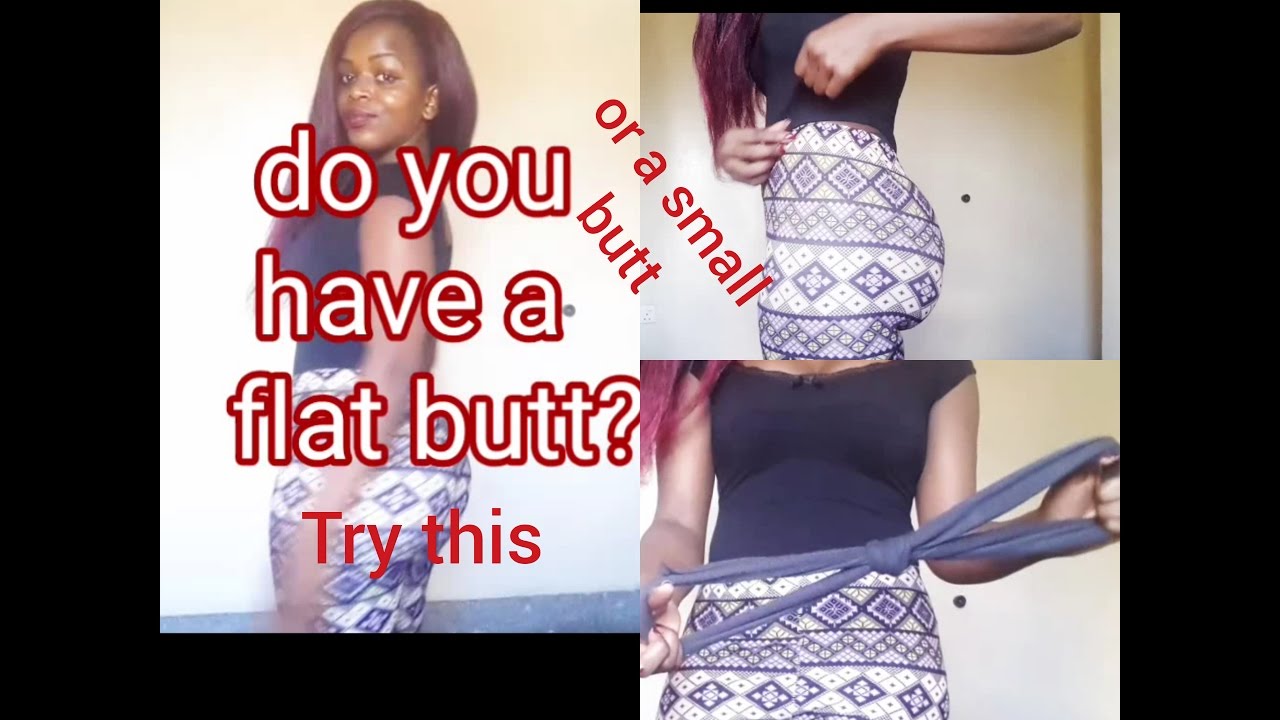 Flat/small Butt? If You Don't Like G-Strings or Th