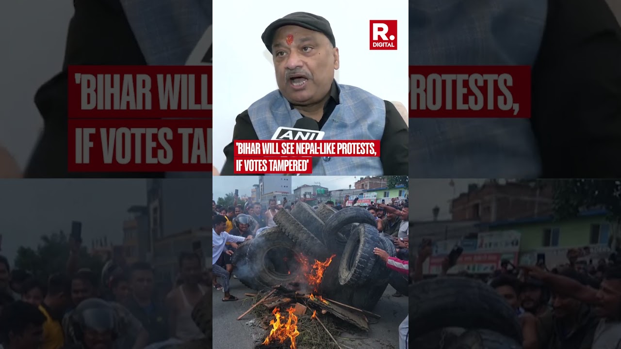 RJD Leader Warns of Nepal Style Protests Over Poll Tampering