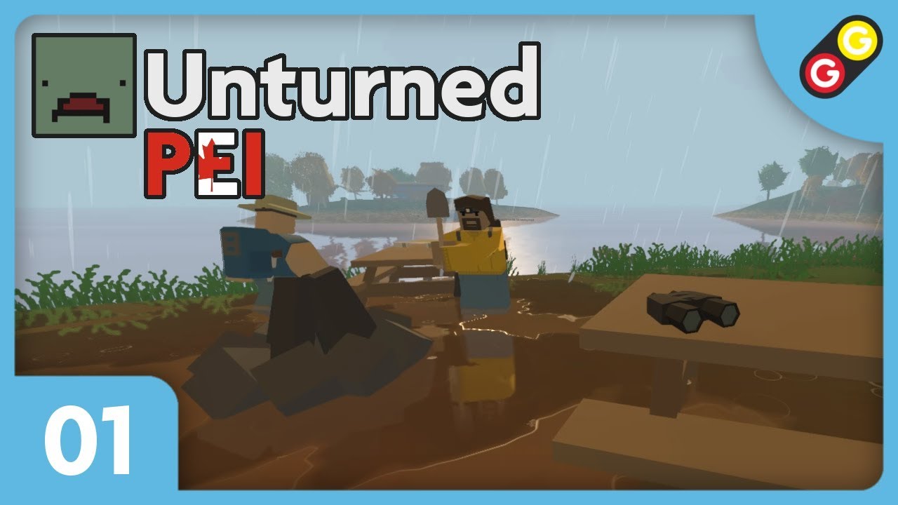 Unturned - S&eacute;jour sur PEI (Gadu RP 4) #01 Un d&eacute;but difficile ! [FR]