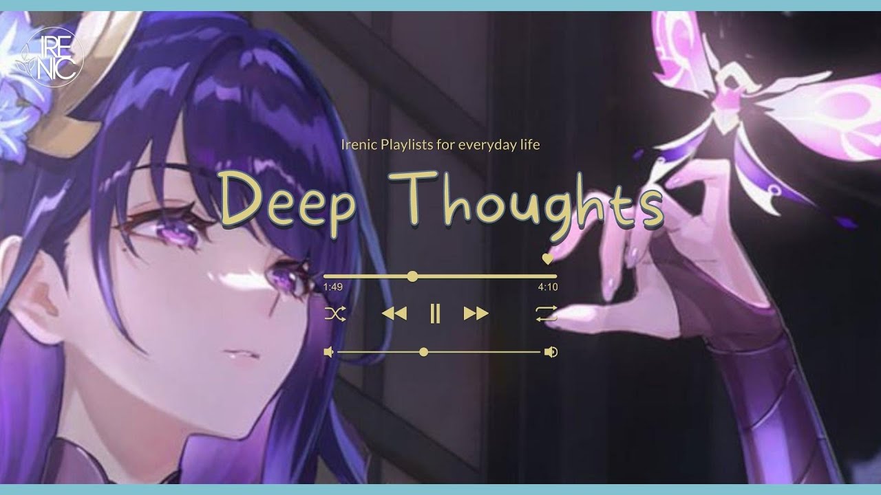 [Playlist] Raiden Ei: Deep Thoughts (Raiden Playlist) || Dark Indie Pop Beats Songs | 雷電影 | 라이덴 쇼군 |