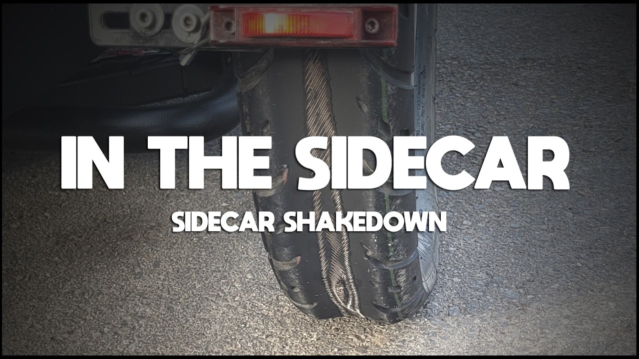Sidecar Adjustments Gone Wild! Shakedown Ride + Flat Tire Drama in Acton | Real Motorcycle Test Day