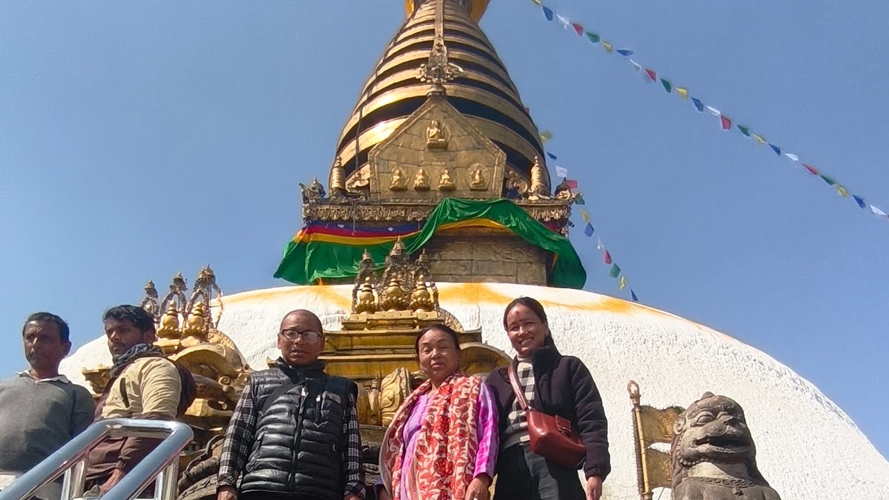 MOMMY'S FIRST PILGRIMAGE AT NEPAL || BUDHANEELKANTH || SWAYAMBHU NATH ||  @radhiii41 
