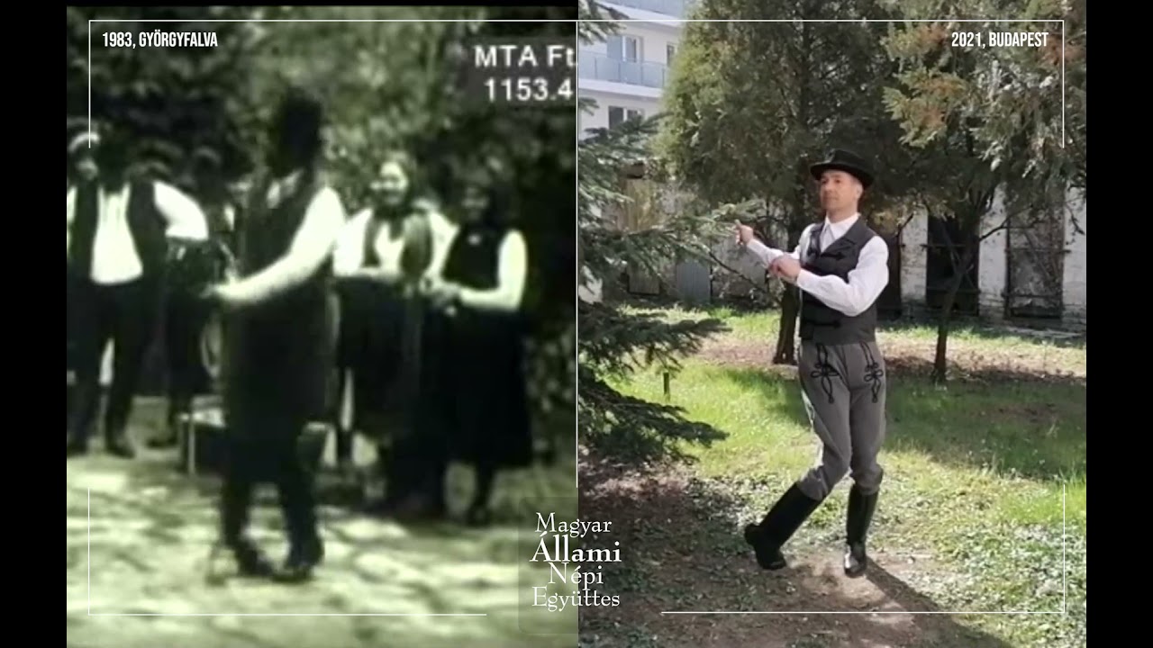 Akkor és most: Györgyfalvi legényes „csűrdöngölő”