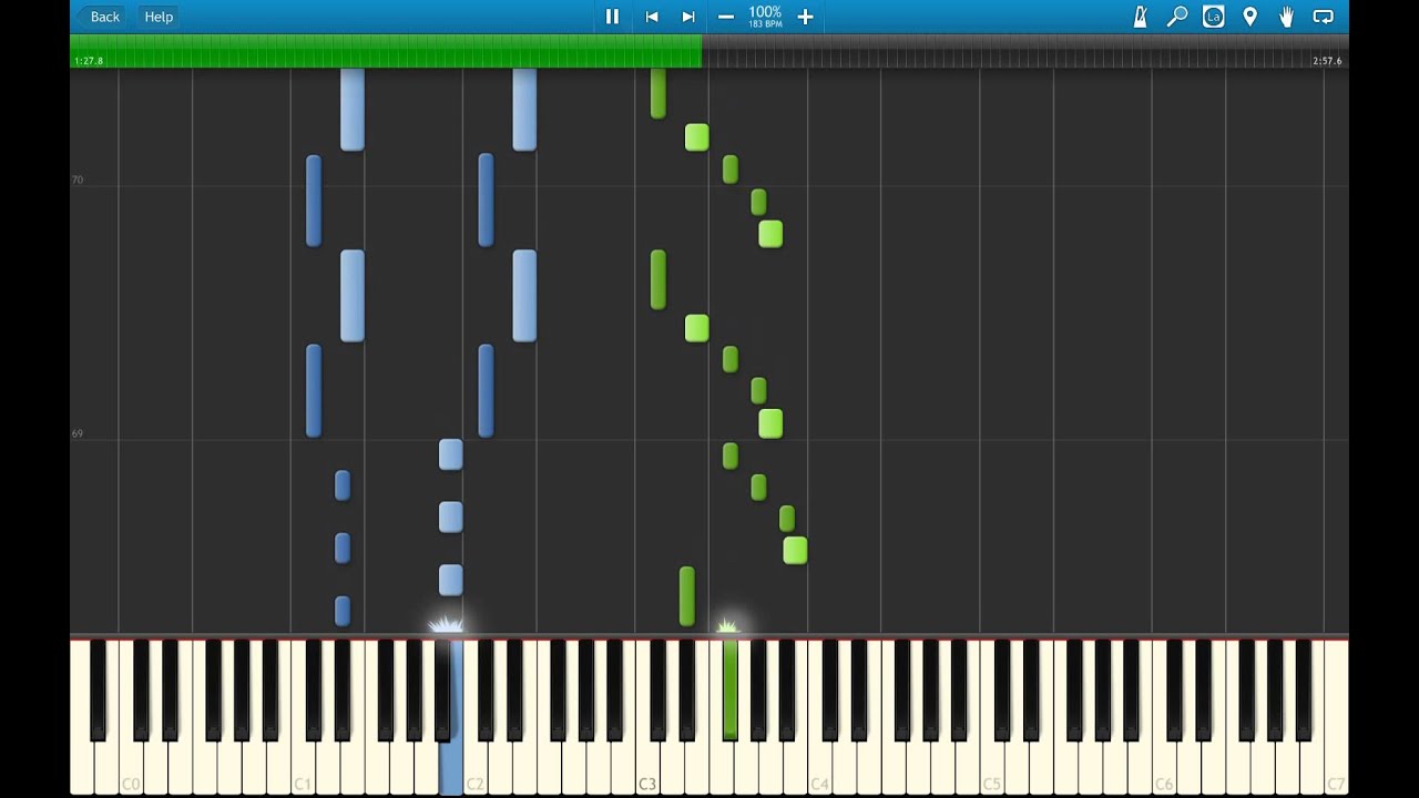Pokemon X & Y - Champion Battle Theme Piano Arrangement (Synthesia)