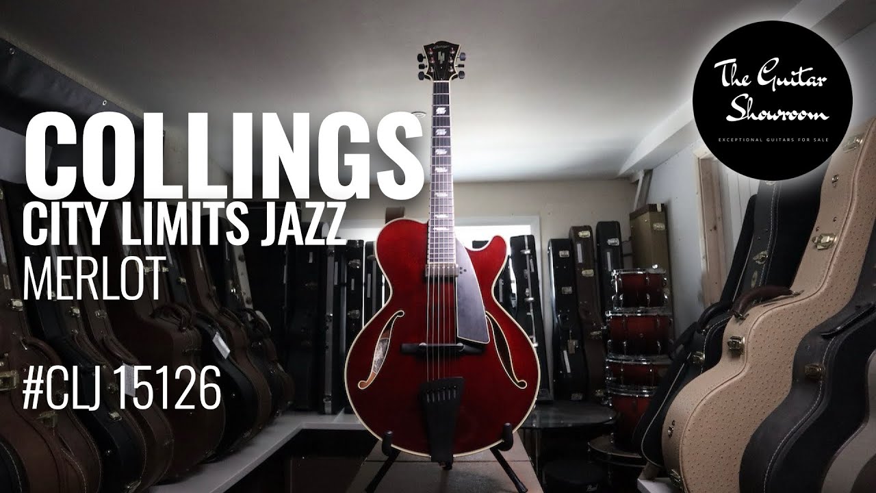 Collings City Limits Jazz Merlot - The Guitar Showroom UK