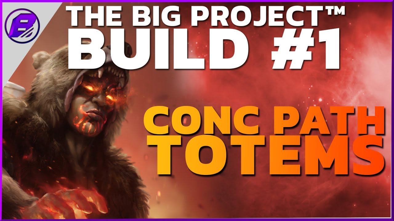 (3.15) Consecrated Path Totem Chieftain - 20ex Budget!  Great Boss Killer!
