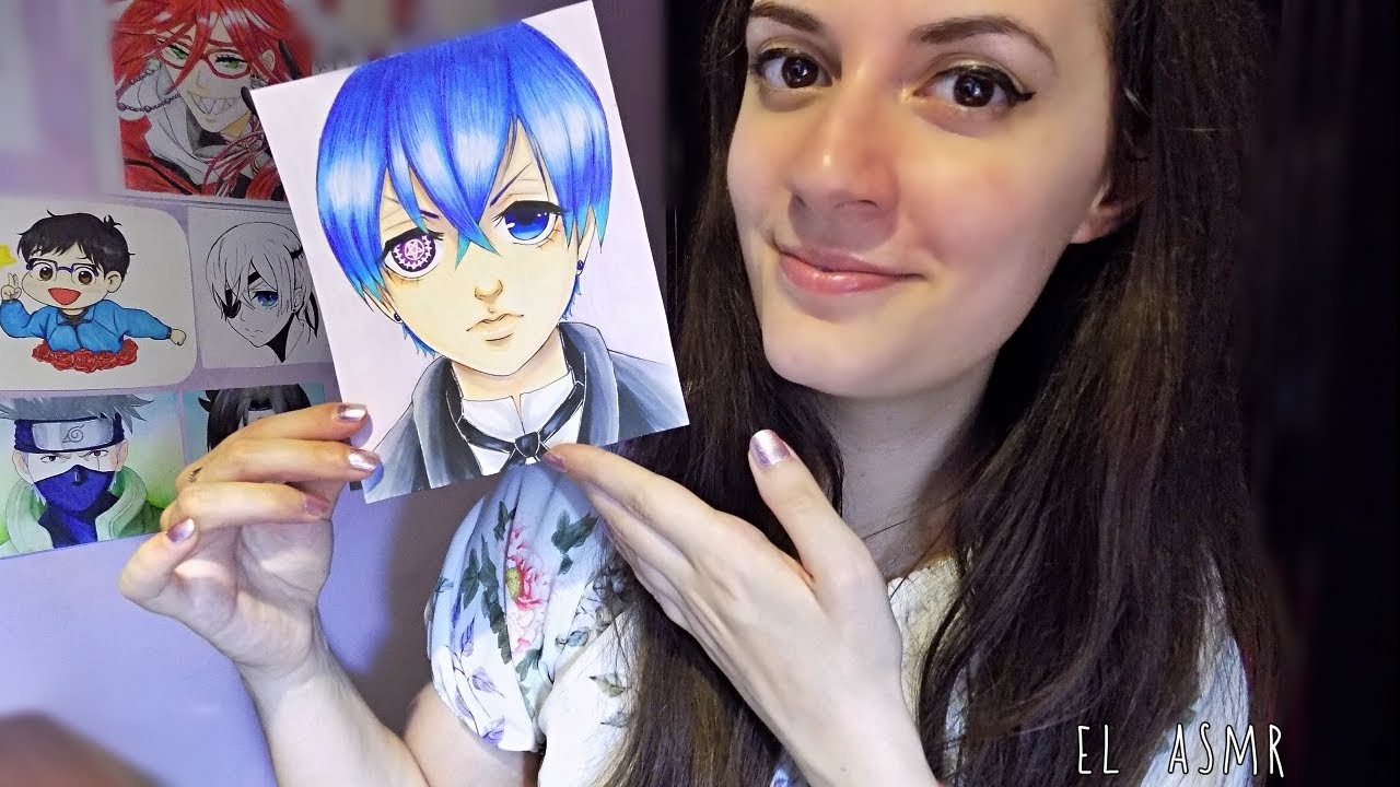 ★ASMR italiano★ CHIACCHIERE + Ti mostro un mio disegno♥ Puro Sussurro e Soft spoken