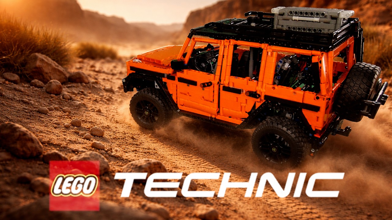 LEGO Technic Mercedes-Benz G 500 PROFESSIONAL Line | 42177 | Stop Motion | Speed Build