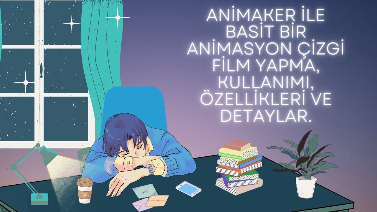 Animaker ile basit bir animasyon çizgi film yapma,  kullanımı, özellikleri ve detaylar.