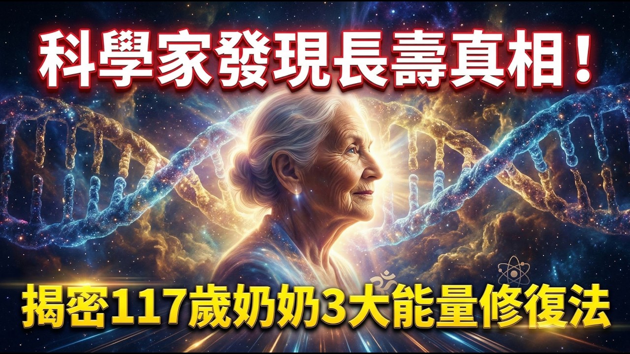 為什麼有人基因平平卻能健康活過百歲？深度解析表觀遺傳學，一百一十七歲人瑞的修復清單：包含降低發炎的飲食、情緒自律與生理時鐘同步，這才是每個人都能實踐的最強長壽科學。