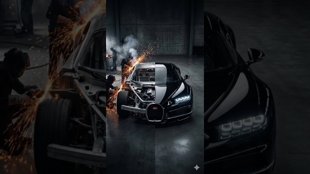 BUGATTI From ZERO 😱 | Built 100% From Scratch | AI Car Build