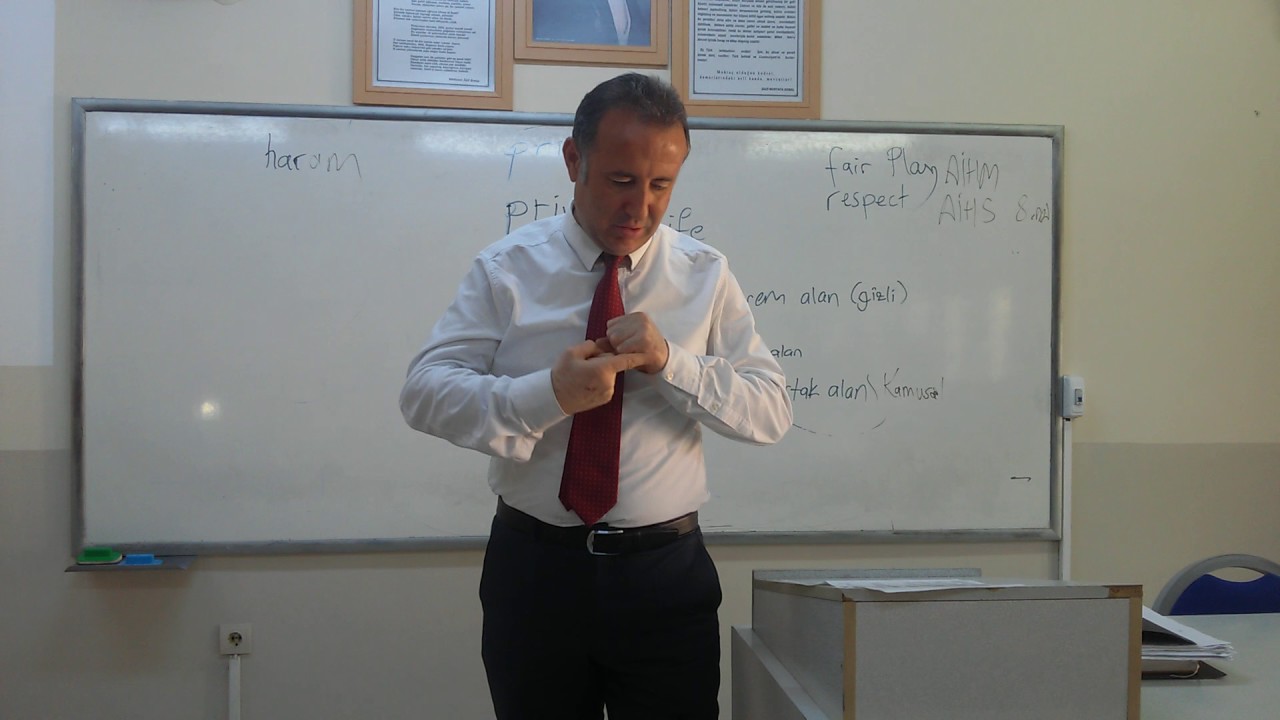 İŞARET DİLİ DERSİ VİZE KONULARI