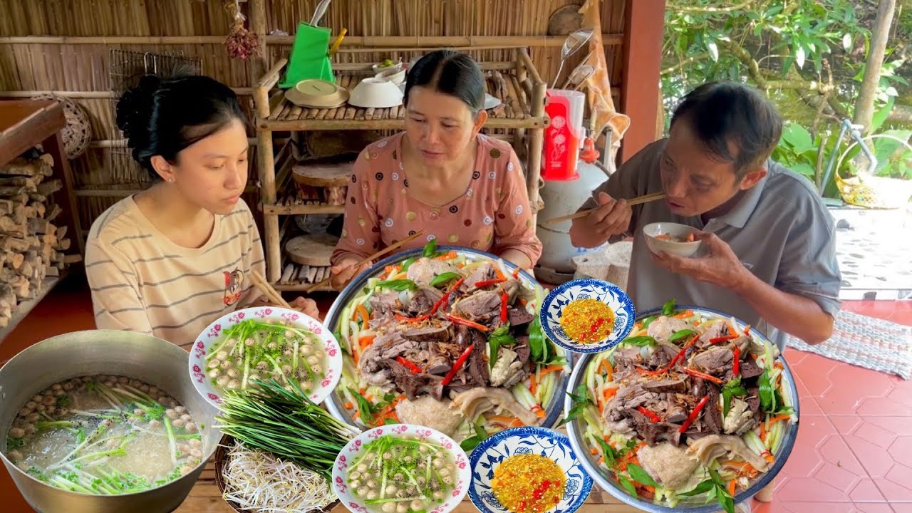 Cháo Vịt Gỏi Bầu thơm ngon dân dã đậm vị quê |MLQ#193
