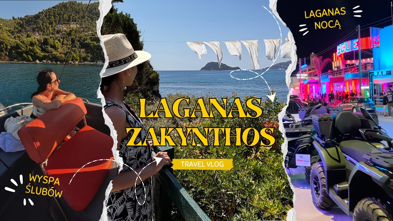 Laganas nocą - tego się nie spodziewałam!😮/ Wyspa Ślubów/ZAKYNTHOS🇬🇷/ VLOG
