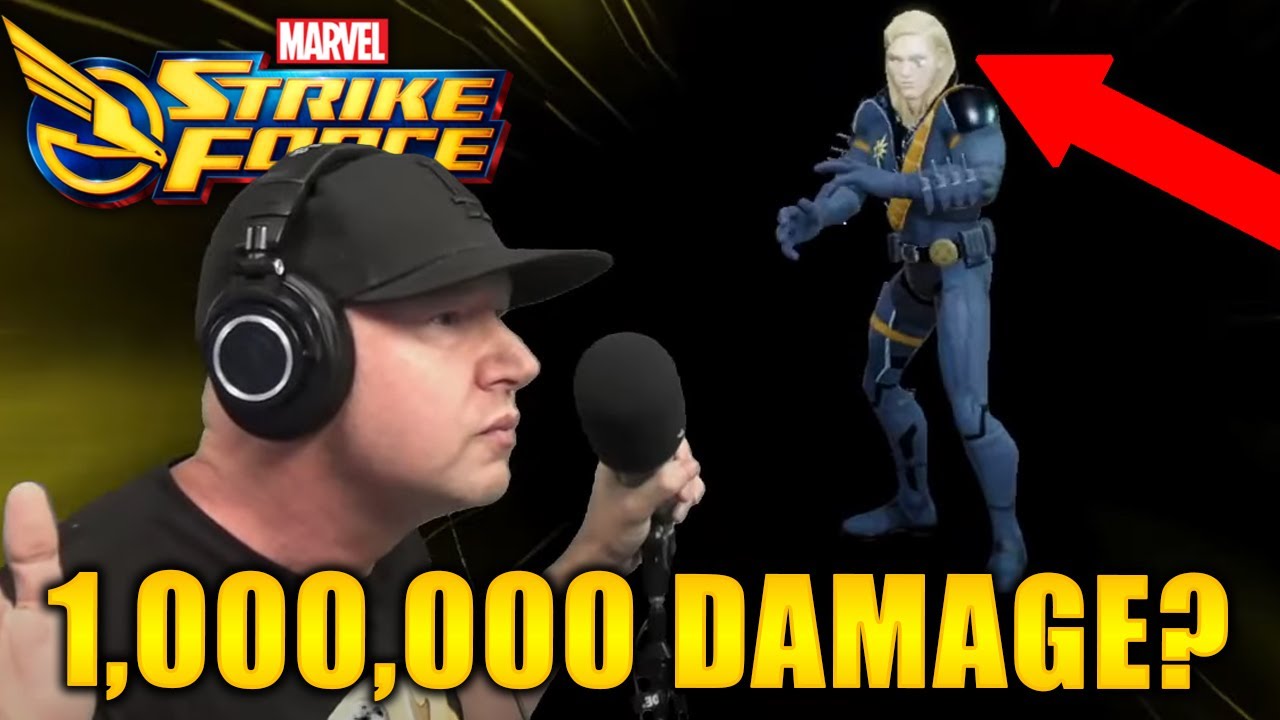 Longshot 1 MILLION Damage? - Alliance War Battles - MARVEL Strike Force - MSF