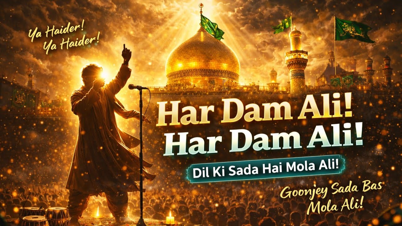 Har Dam Ali! Har Dam Ali! | Mehfil Qawali | Islamic Spiritual Music | Ali Ali Mehfil