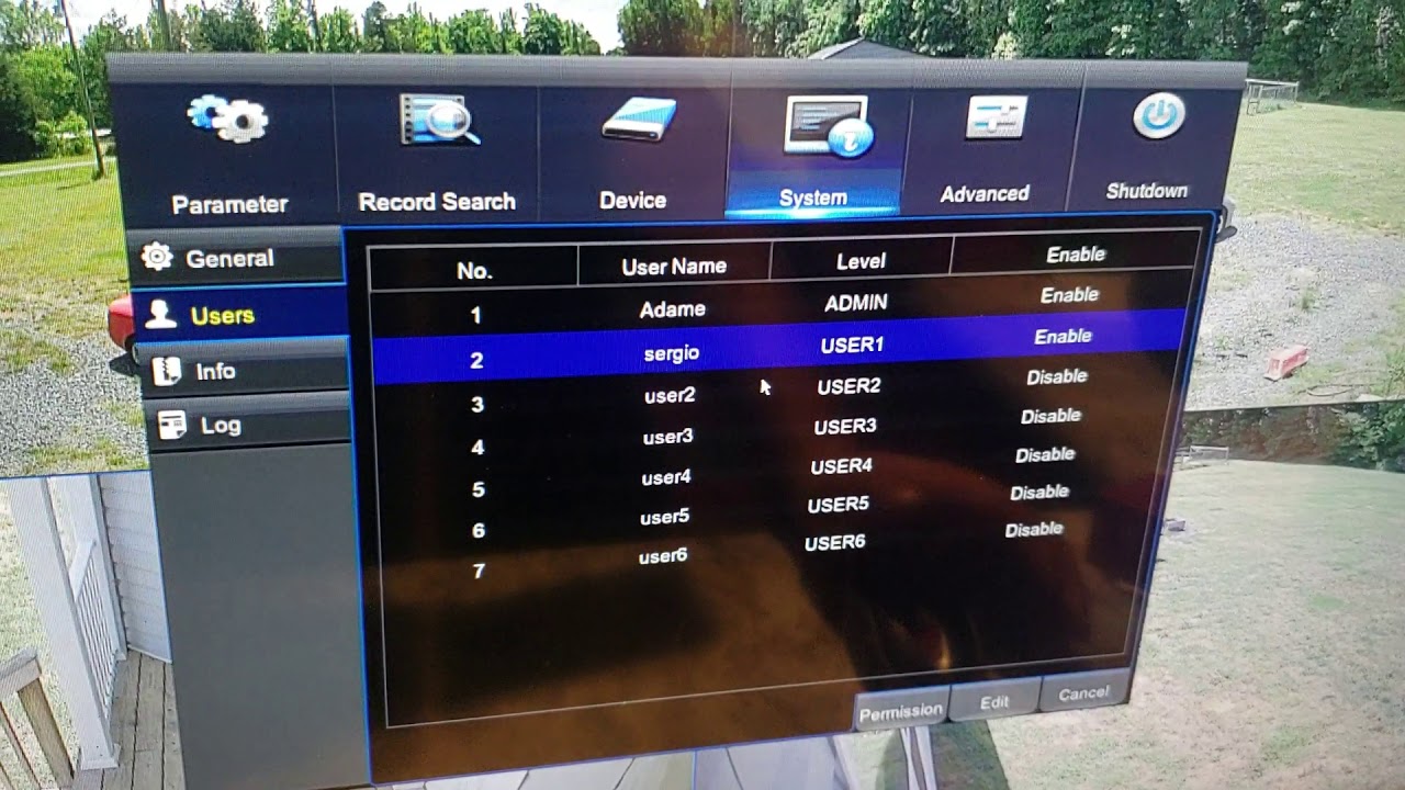 Rx camview not working