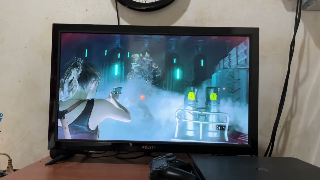 Final Boss Claire Redfield Vs William Birkin Stage akhir 