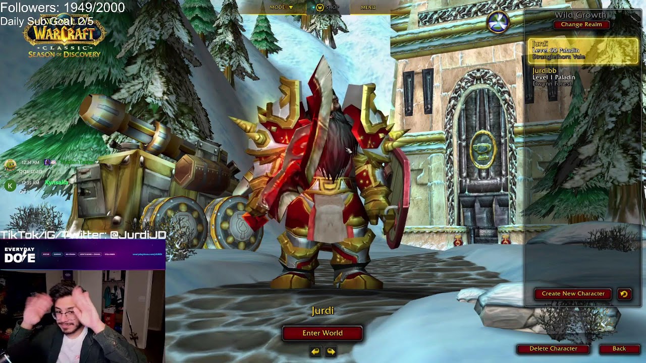 🚨tonight we save prot paladin🚨WoW Forever in 2 Weeks 🚨we will save forever 🚨