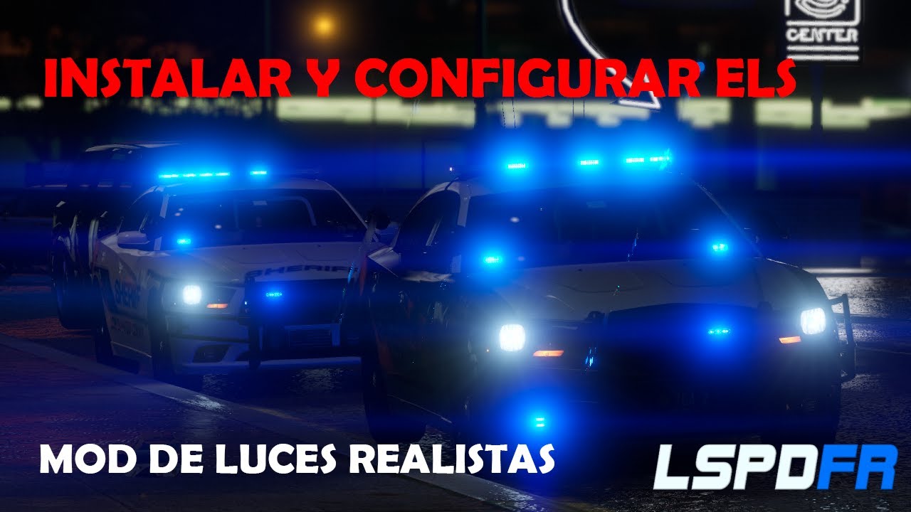 COMO INSTALAR Y CONFIGURAR ELS | MOD DE LUCES REALISTAS | LSPDFR GTA5 2023