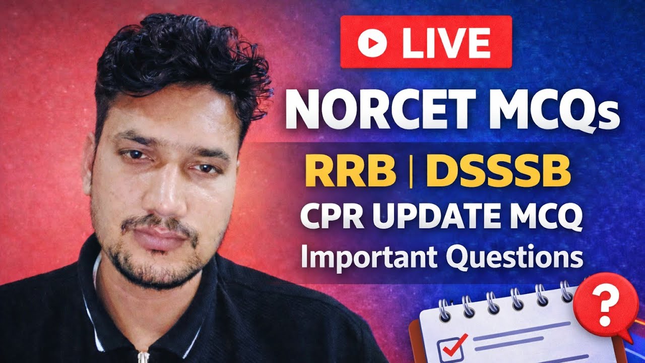 NORCET MCQ CPR UPDATE