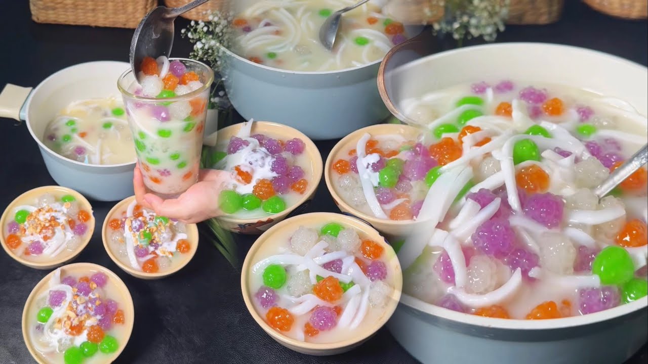 CÁCH NẤU CHÈ BỘT BÁNG NGON 