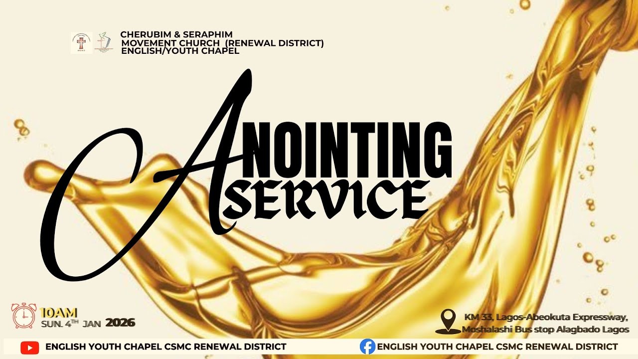 ANOINTING SERVICE