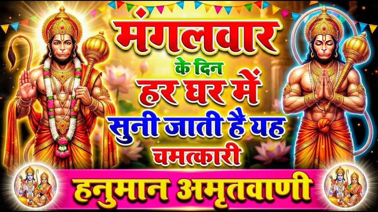 घर मे चलाकर रखो श्री हनुमान अमृतवाणी 100% सारे दुख कष्ट खत्म होंगे | Shri Hanuman Amritwani