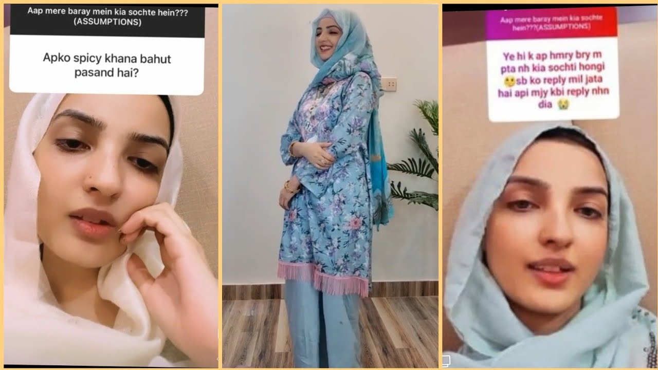 Memoona muslima Reply to her Fans Questions|QNA with fans||Memona muslima na dye Fans k swalo k jwab