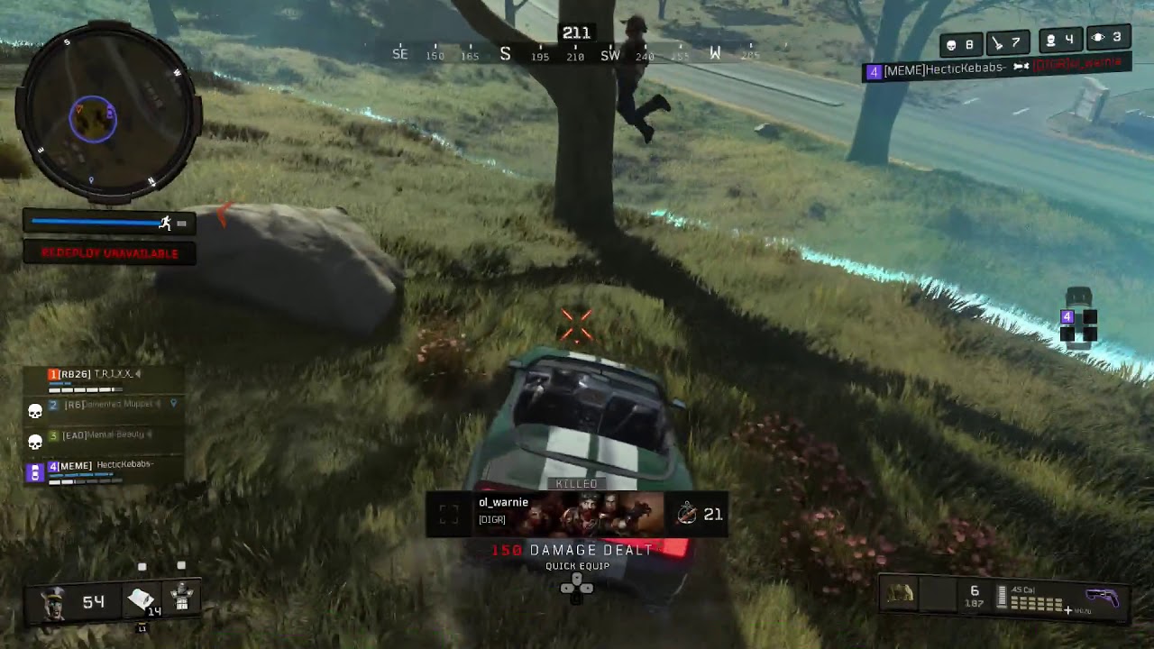 Blackout win in a car 10 kills
