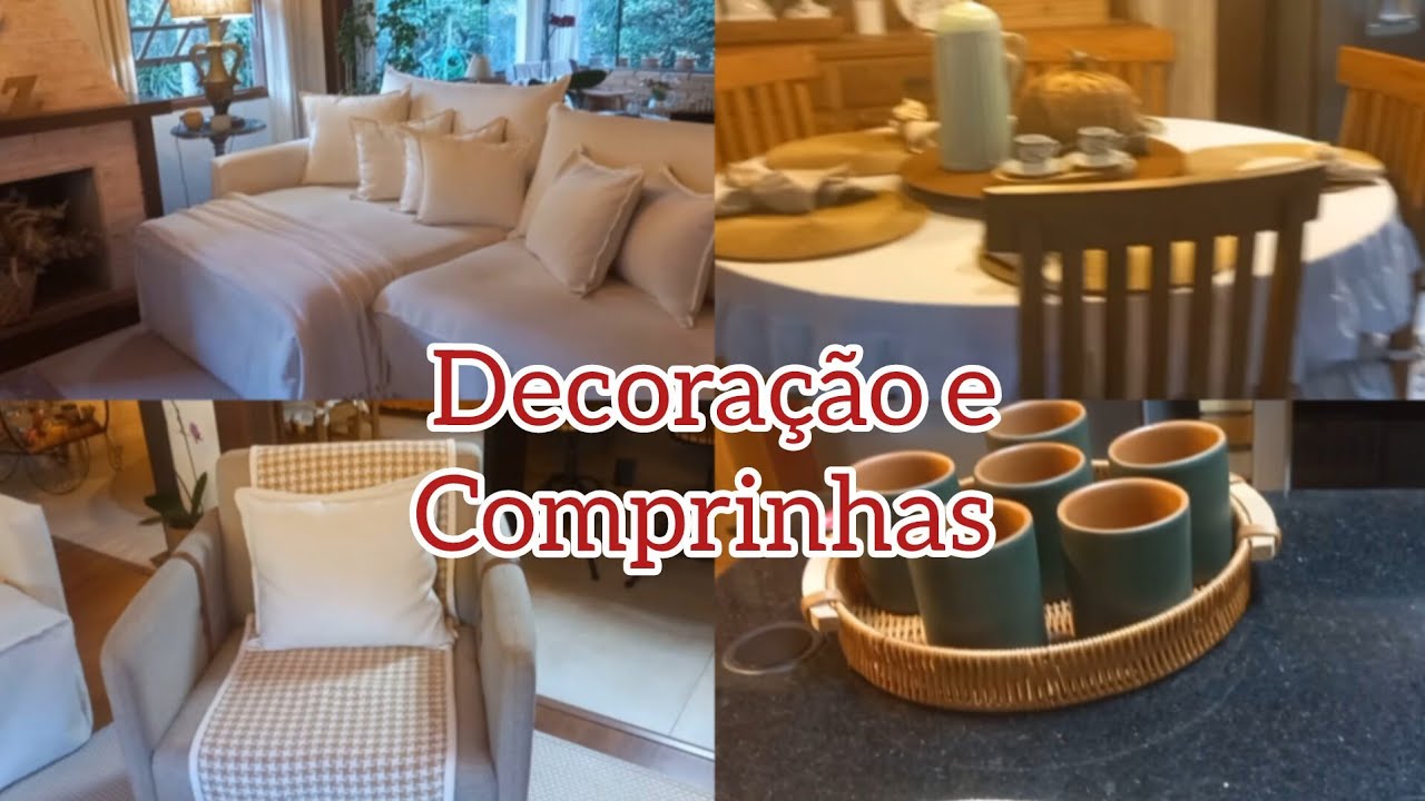 Mudanças na decoração/comprinhas para casa/passeio parque aquático 