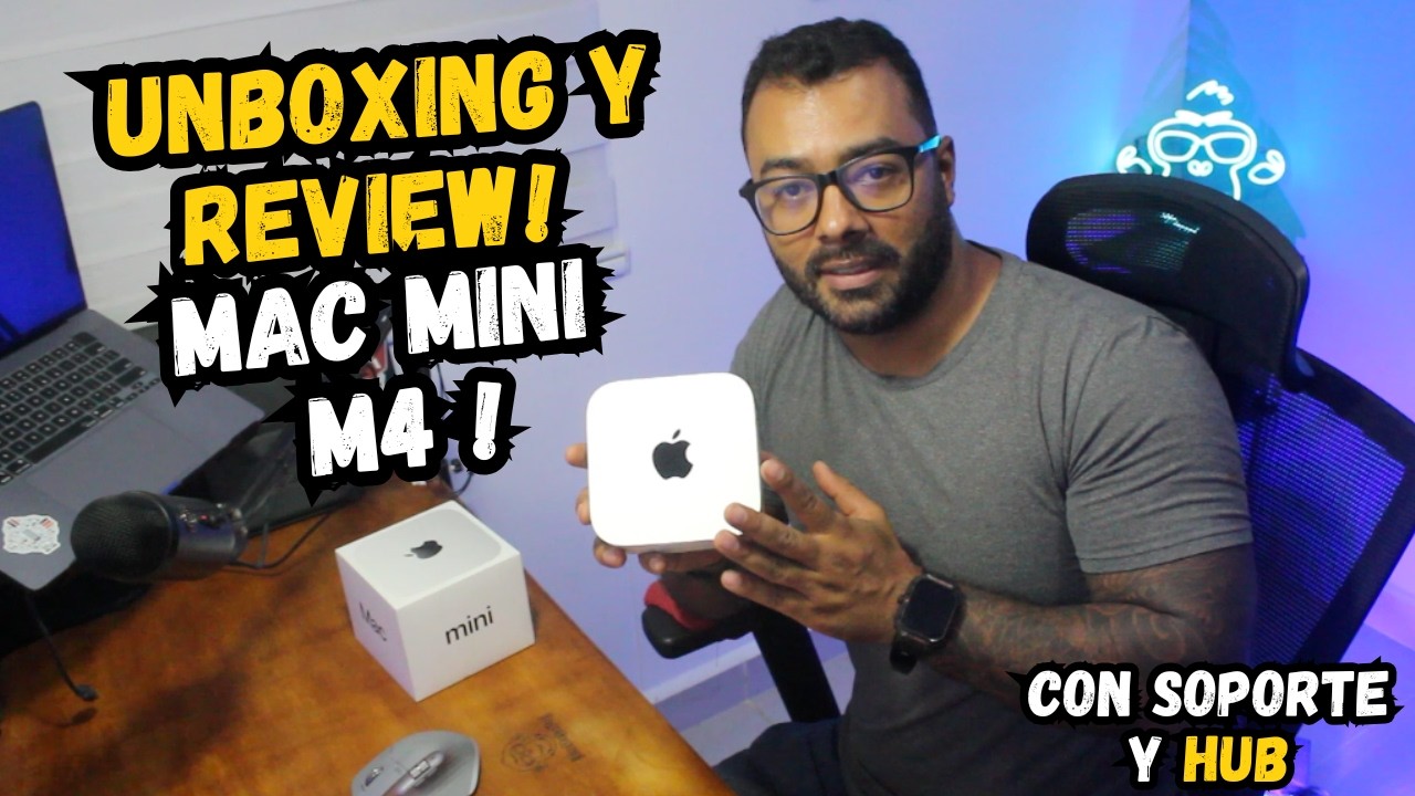 🔥 💻 Mac mini M4: pequeño, silencioso y MUY poderoso | Unboxing & Review 2026 🚀🍎