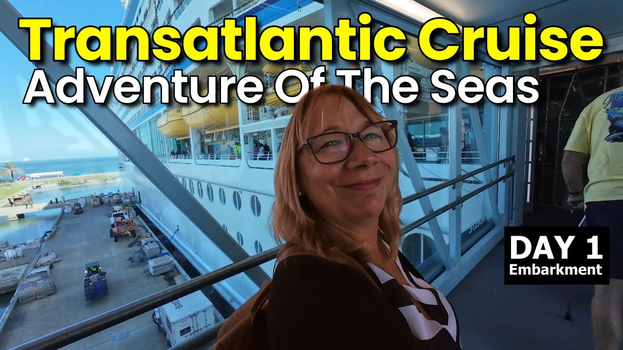 Transatlantic Sail Away: From Port Canaveral to Lisbon. (Day 1) of a 12 Night Cruise. Embarkment Day