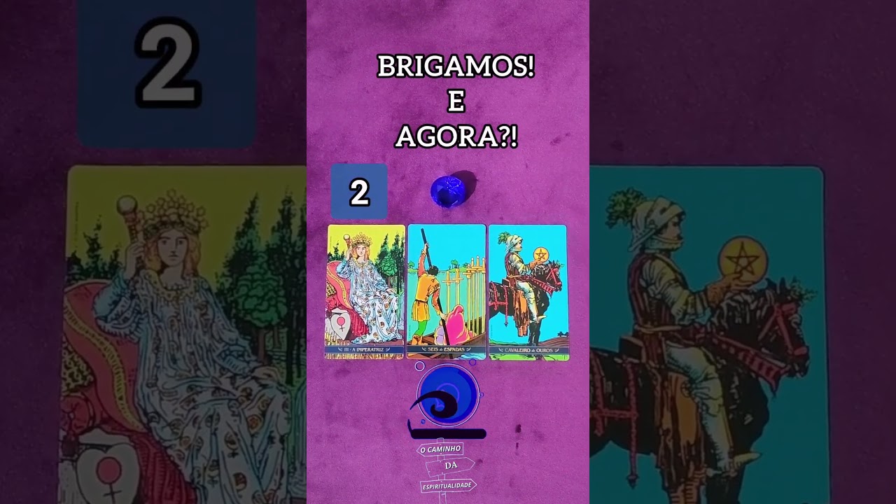 BRIGAMOS! E AGORA?! TAROT RESPONDE!!! #tarotonline #tarot #shorttarot