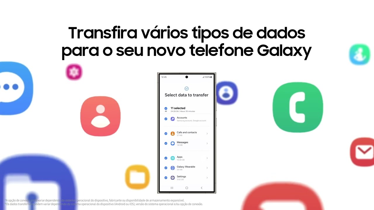 Smart Switch: Como transferir os dados | Samsung​