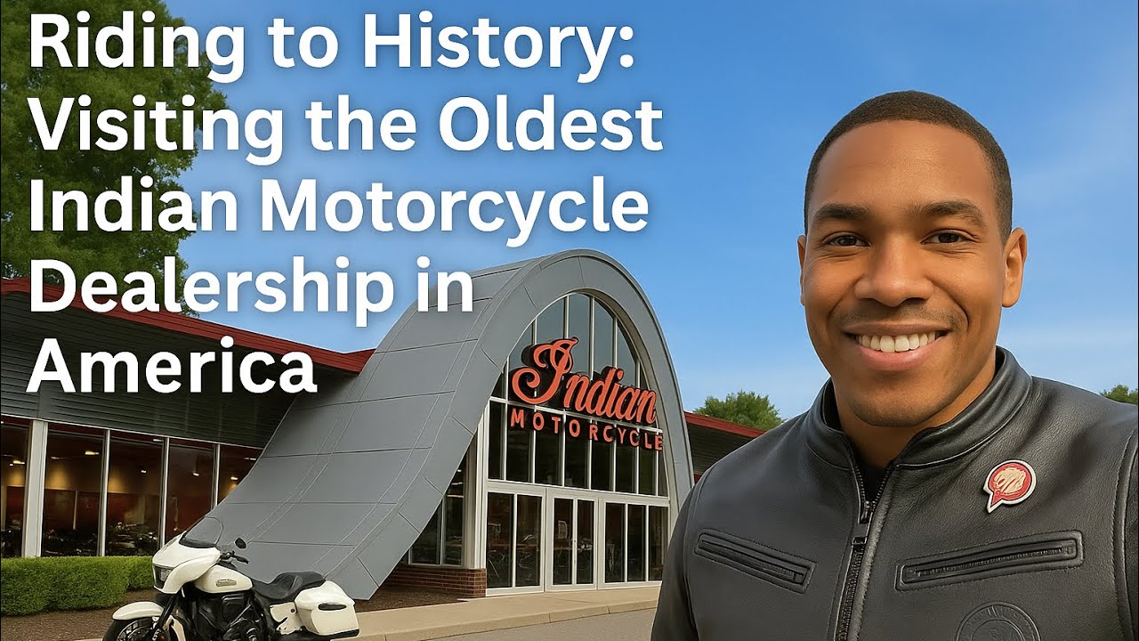 Riding to History: Visiting the Oldest Indian Motorcycle Dealership in America | Lowell, NC&rdquo;