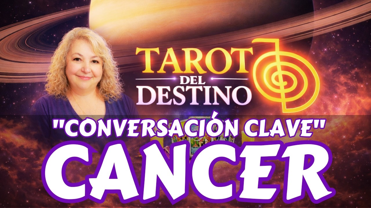 CÁNCER ♋ UNA CONVERSACIÓN LO CAMBIA TODO… COMIENZA UNA RELACIÓN DURADERA | Tarot del Destino #cancer