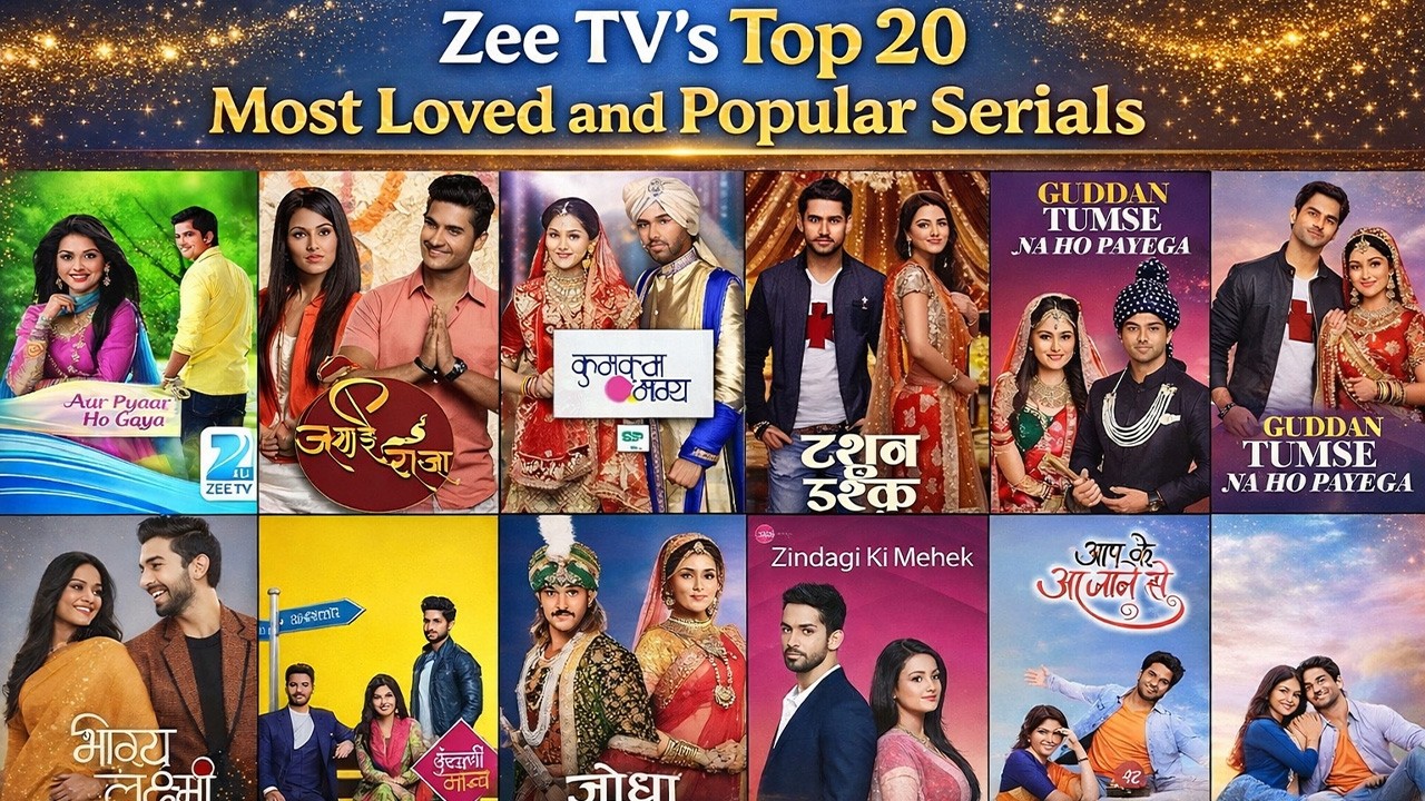 Zee TV's Top 20 Most Loved Serials of the Modern Era (2013–2025) | Complete Analysis & Ranking