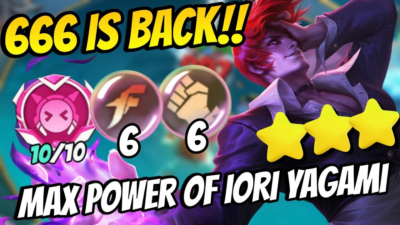 COMBO 666 IS BACK !! 3 STAR IORI YAGAMI 6 BRUISER 6 KOF 6 ASPIRANT