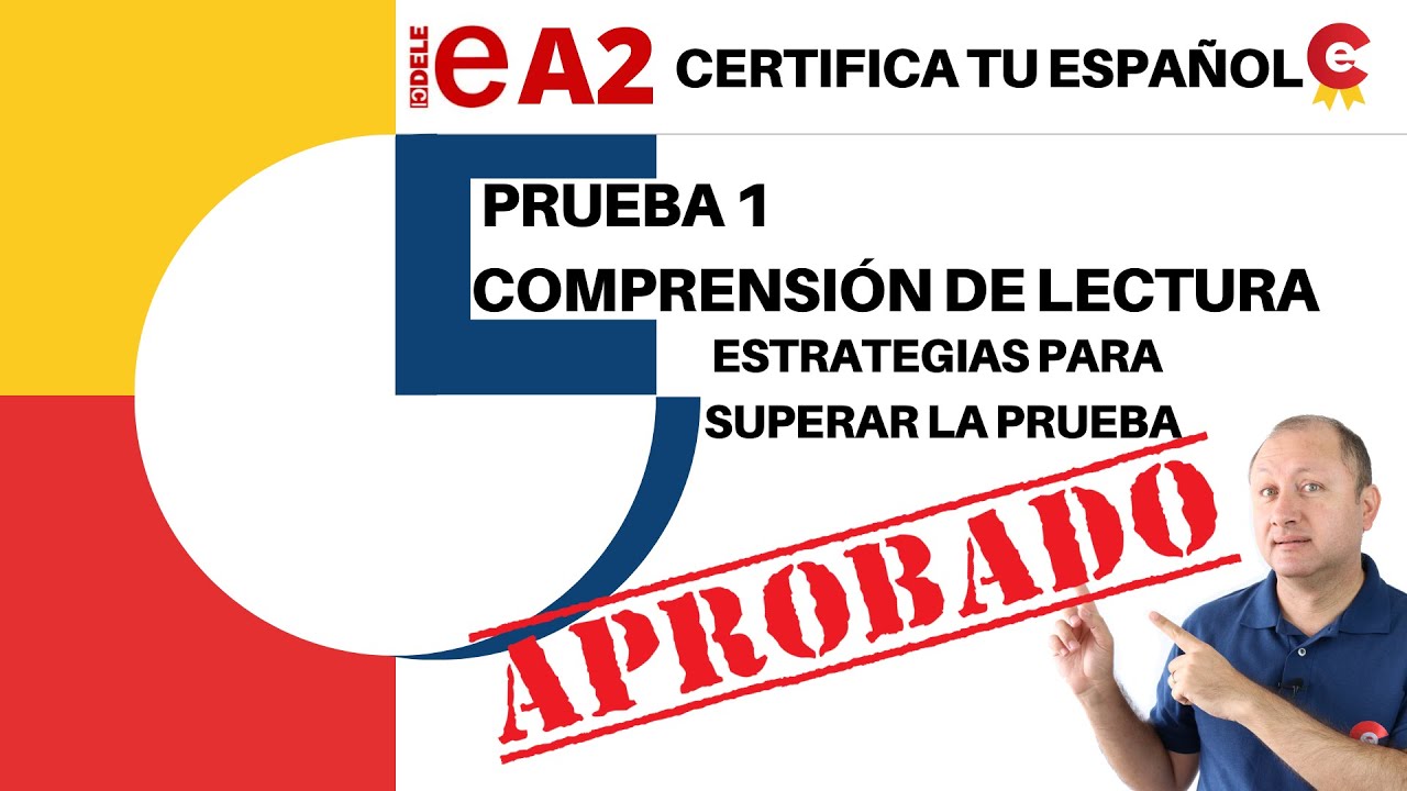 👉🏼¿Quieres ser aprobado examen DELE A2?👈🏼 Prueba 1 Comprensión de Lectura.📖✅