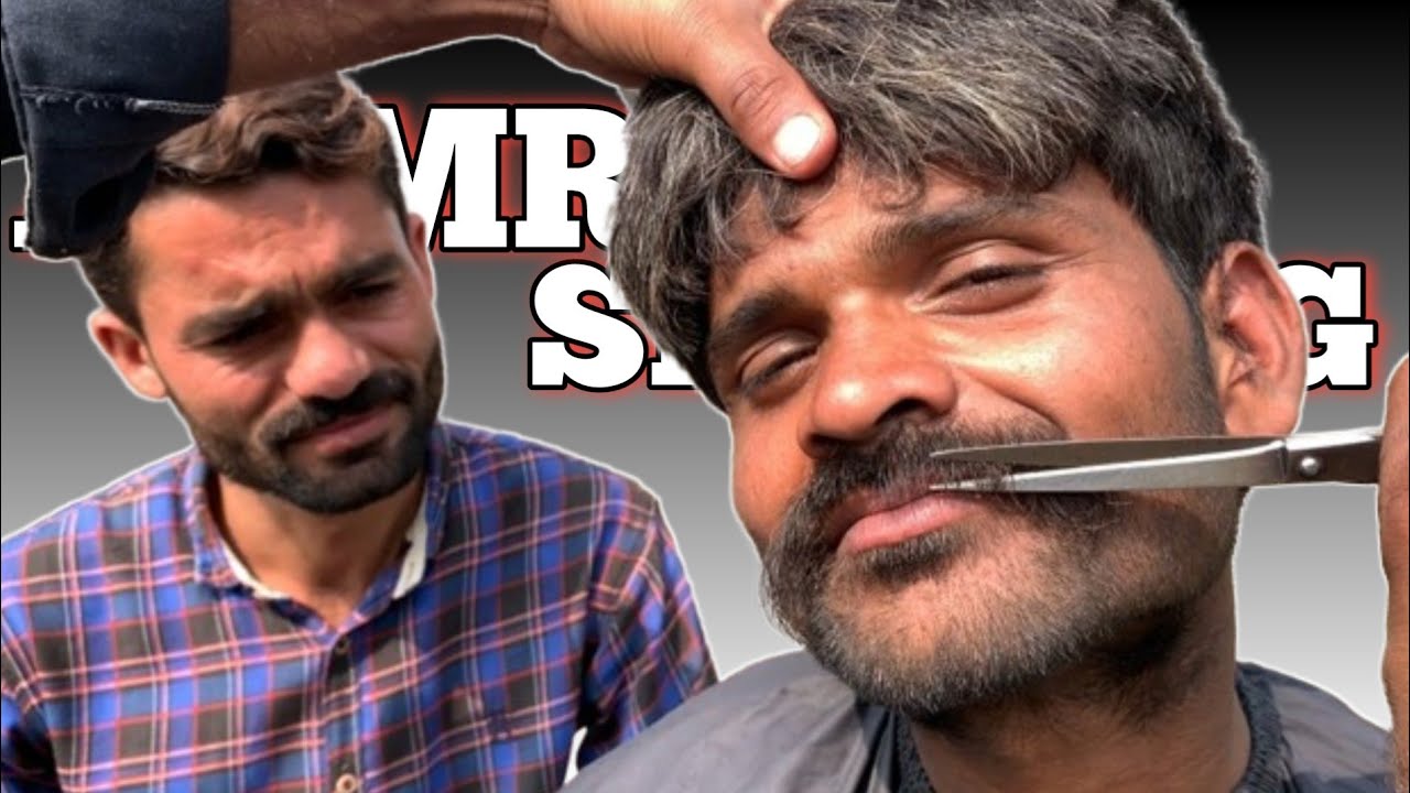 ASMR Fast Beard Shaving with Barber Young | Relaxing Video Ever!! [ASMR]